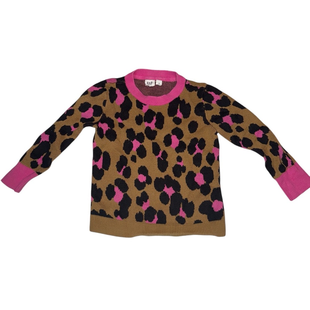 Gap Kids‎ Girls Animal Print Pullover Sweater size XS